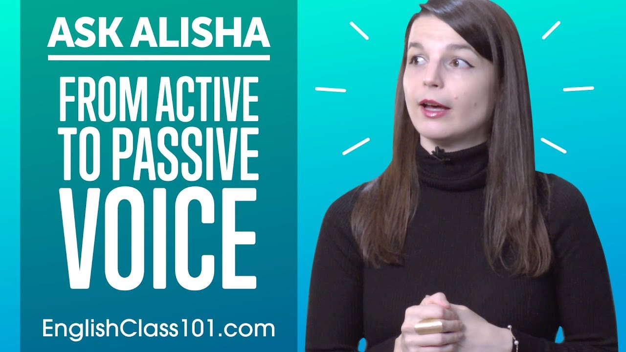 convert passive to active voice free